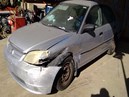 2001 HONDA CIVIC, SILVER, DX MODEL, 1.7L, AT.  A25191
